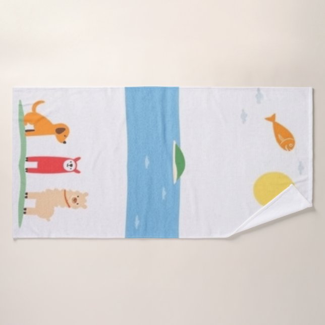 Premium Cotton Bath Towel Set – Soft & Absorbent (Bath Towel)