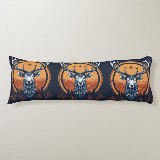 Premium Deer Printed Body Pillow - Cosy and Stylis