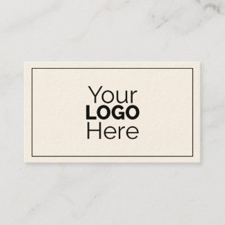 Premium Eggshell Custom Business Card