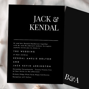 Premium Elegant Editable Names Wedding Invitation