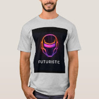 Premium Futuristic logo t-shirt for your brand :)