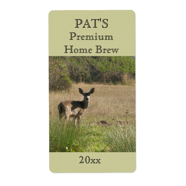 Premium Home Brew Label (Front)