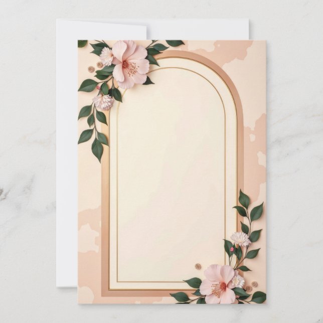 PREMIUM Invitation Card Design (Front)