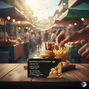 Premium Kitchen – Make a Lasting Impression Business Card