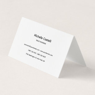Premium Linen Professional Unique Classical Simple Business Card