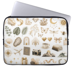 Premium Luxury Sticker Collection Laptop Sleeve
