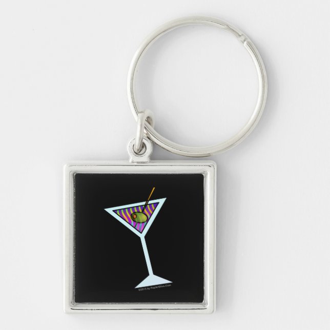 Premium MARTINI KEYCHAINS (Front)