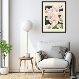 Premium Orchid Fine Wall Art Giclée Canvas - 12x16