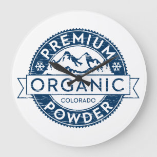 Premium Organic Colorado Powder Clock