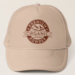 Premium Organic Wyoming Powder Trucker Hat