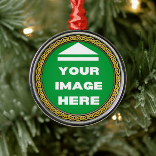 Premium Ornament - Personalised - Add Image / Text