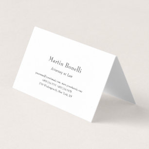 Premium Pearl Unique Classical Personalised Custom Business Card