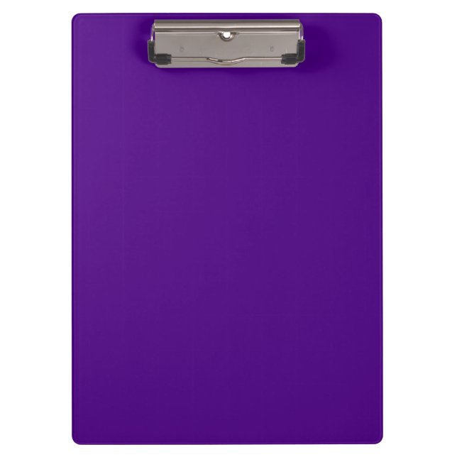 Premium Purple Clipboard for Professionals (Front)