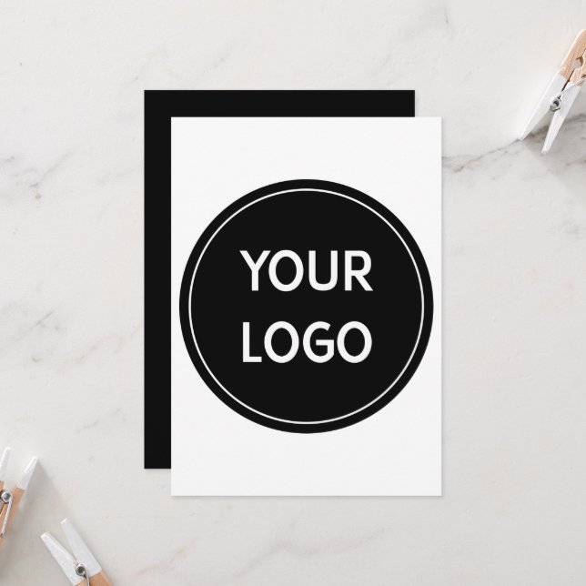 Premium QR Logo Concept for Modern Invitation (Front/Back In Situ)