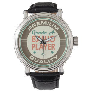 Premium Quality Banjo Player (Funny) Gift Watch