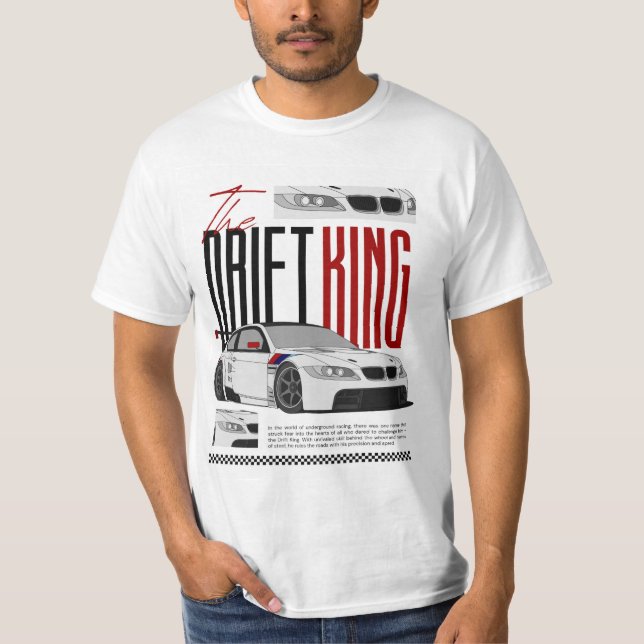 Premium Quality Men's Graphic Tee (Front)