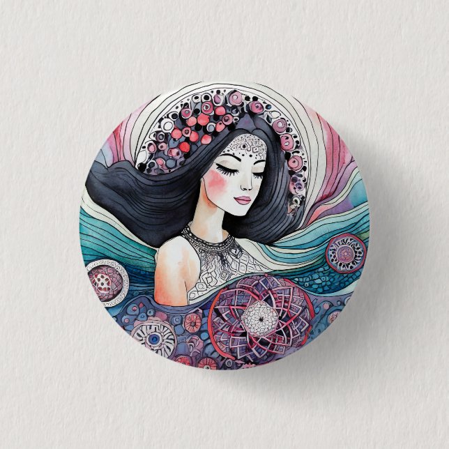 Premium Round button (Front)