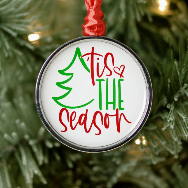 Premium Round Ornament (Tree)