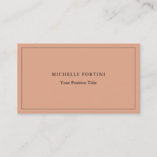 Premium Silk Trendy Minimalist Professional Modern Business Card