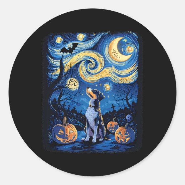 Premium Tri-Blend Classic Round Sticker (Front)