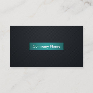 Premium (Turquoise) Slit Effect Business Cards