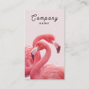 Premium Vector Flamingo Bussiness Card