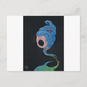 premonition postcard