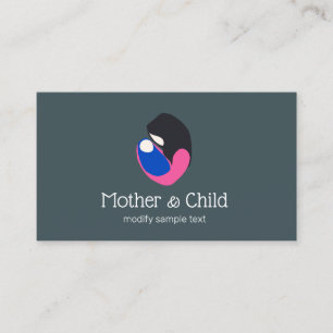 Prenatal Birthing Doula Logo Business Card