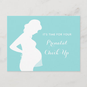 Prenatal Visit Checkup OB-GYN Appointment Reminder Postcard
