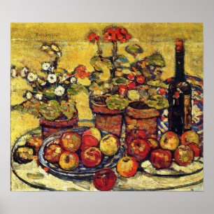 Prendergast - Fruit And Flowers 1913 Poster