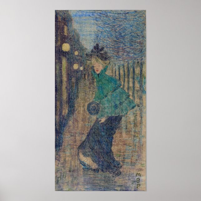Prendergast - Lady 1891 Poster (Front)