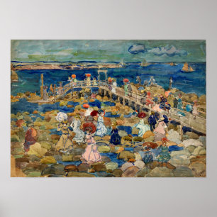 Prendergast - Low Tide Beechmont Poster