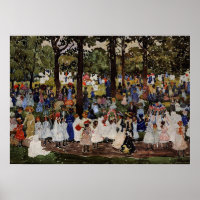 Prendergast - May Day, Central Park