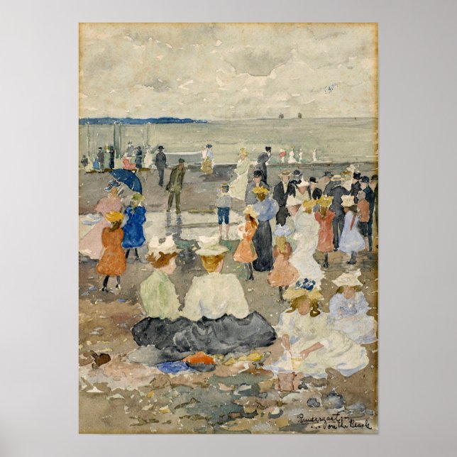 Prendergast - On The Beach Poster (Front)