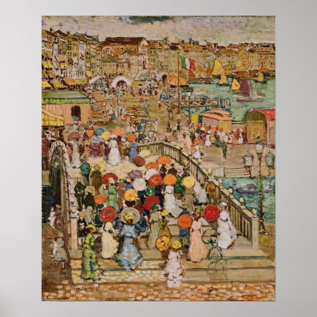 Prendergast - Ponte Della Paglia Poster (Front)