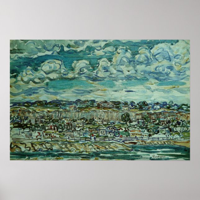 Prendergast - St. Malo 1907 Poster (Front)