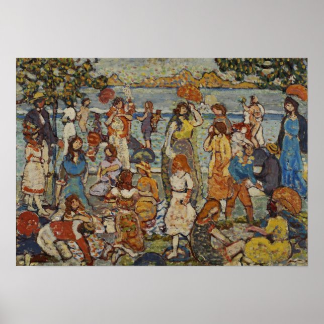 Prendergast - The Beach Poster (Front)