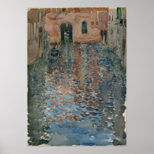 Prendergast - Venetian Canals Poster