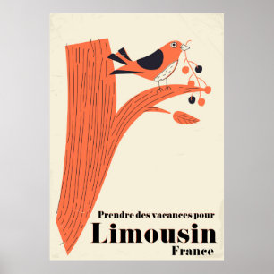 Prendre des vacances pour Limousin France . Poster