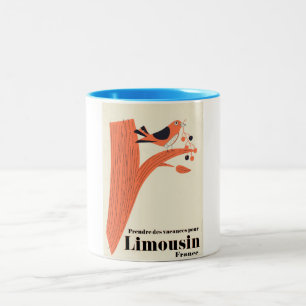 Prendre des vacances pour Limousin France . Two-Tone Coffee Mug