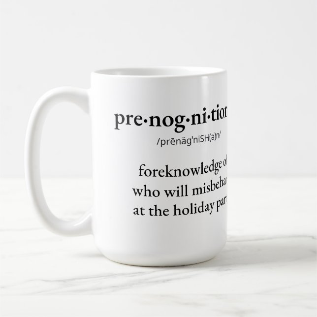 Prenognition Mug (Left)