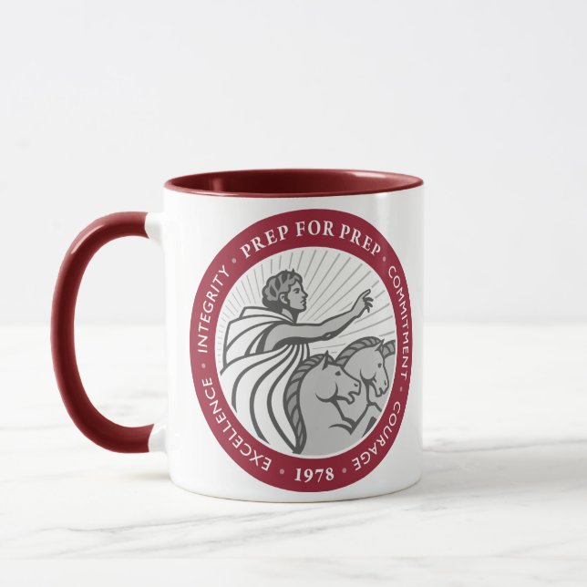 Prep For Prep Logo Mug (Left)