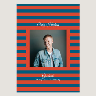 Prep High School Photo Graduate Announcement Cards