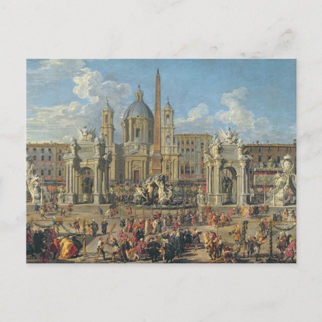 Preparation For the Firework Display 2 Postcard (Front)