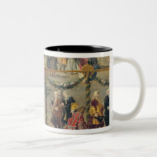 Preparation For the Firework Display Two-Tone Coffee Mug