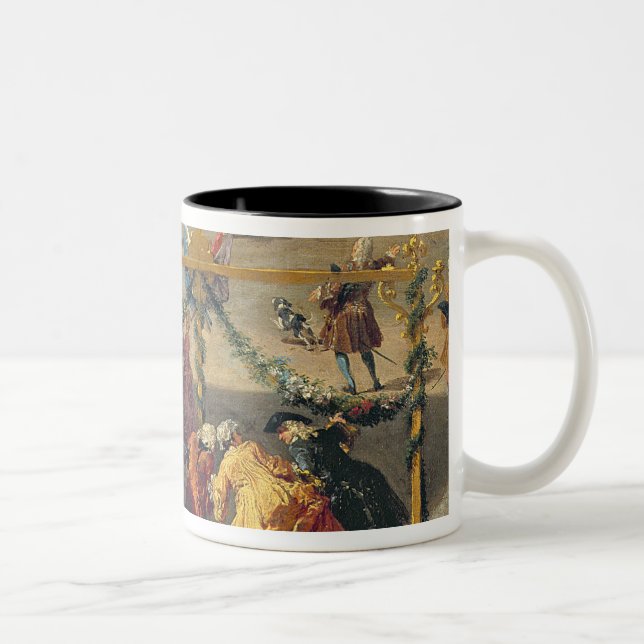 Preparation For the Firework Display Two-Tone Coffee Mug (Right)