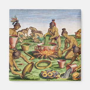 Preparations for a Feast, from 'Brevis Magnet