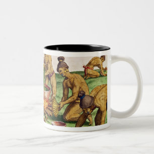 Preparations for a Feast, from 'Brevis Two-Tone Coffee Mug