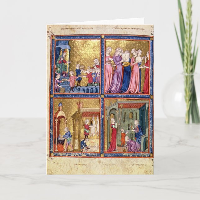 Preparations for the Passover Card (Front)