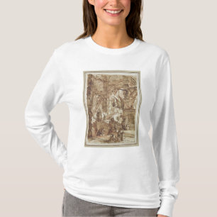 Preparatory drawing for plate number VIII T-Shirt